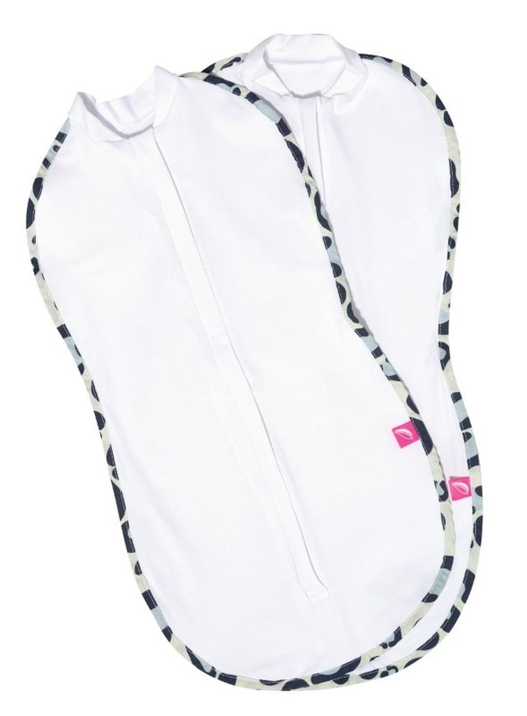 Motherhood, Ocelot Niebieski, Zip&Swaddle, otulacz, rozmiar 1, 2,5-5 kg, 2 szt.