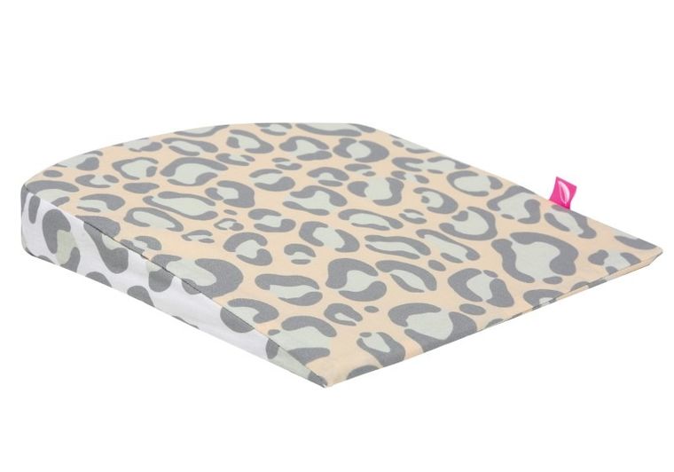 Motherhood, poduszka klin, mała, ocelot łososiowy