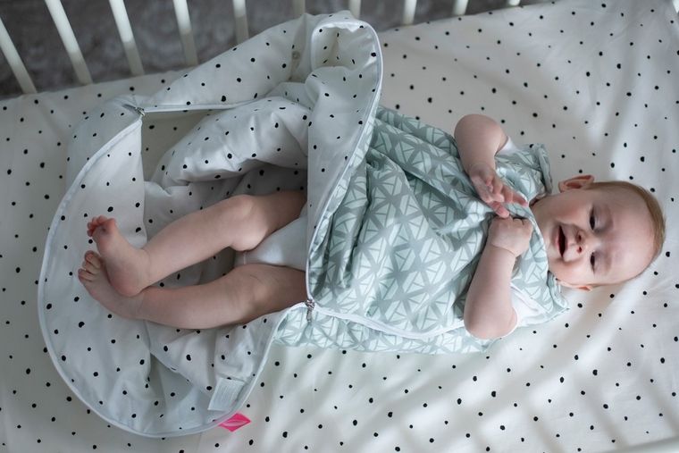 Motherhood, Statki Miętowe, Zip-A-Round, śpiworek 2w1, TOG 1, 3-18 m