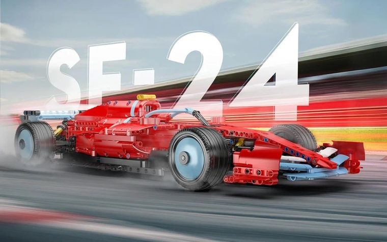 Mould King, Bolid FE SF-24 Racing Car, klocki, 1401 elementów