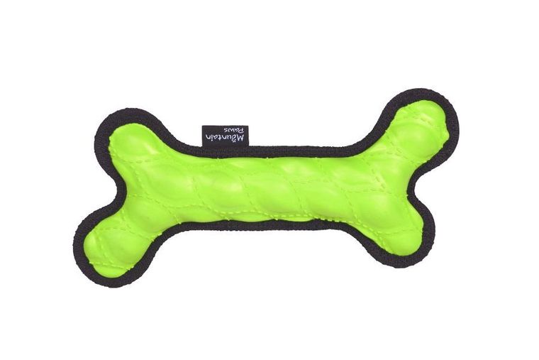 Mountain Paws, gumowa kość dla psa, gryzak, zielony