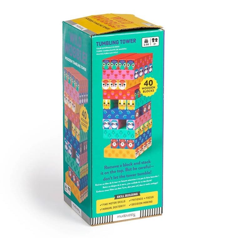 Mudpuppy, Chwiejąca się wieża, drewniana gra zręcznościowa