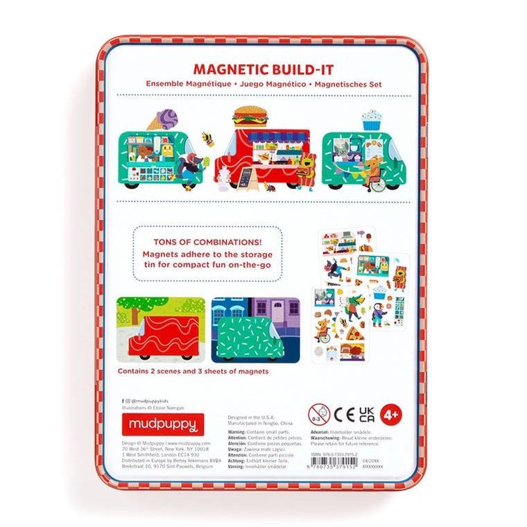 Mudpuppy, Festiwal foodtracków, układanka magnetyczna