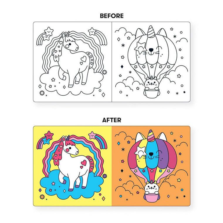 Mudpuppy, Marzenia jednorożca, magiczna książeczka do kąpieli