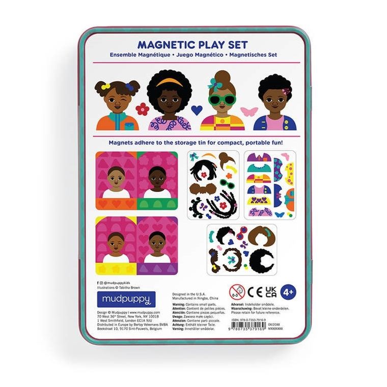 Mudpuppy, Moje włosy, moja korona, układanka magnetyczna