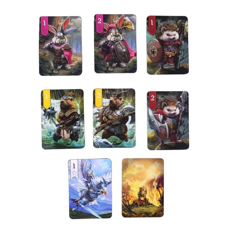 Muduko, Prapuszcza: Ostatnie starcie, karciana gra strategiczna