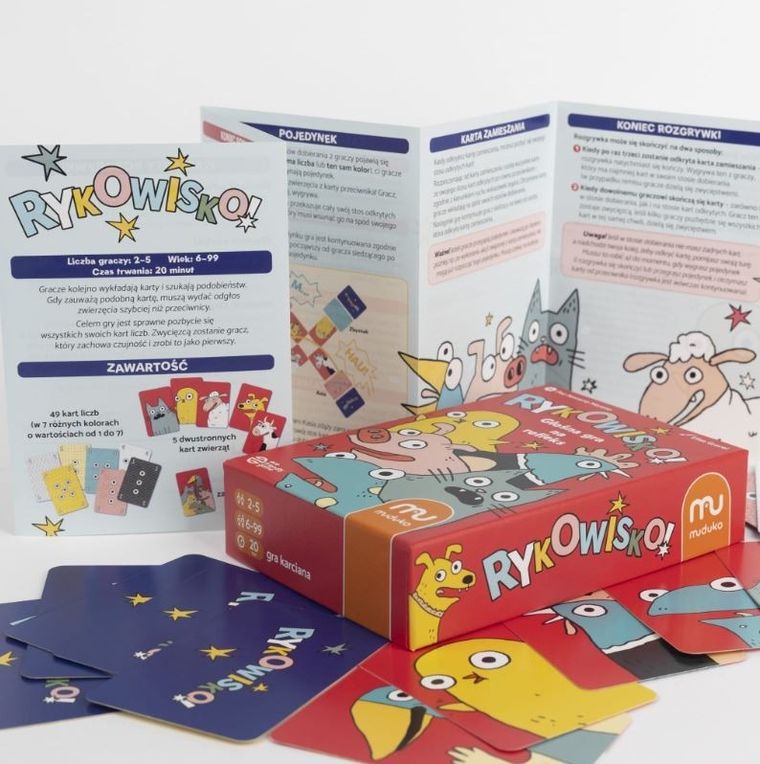 Muduko, Rykowisko, Głośna gra na refleks, gra karciana