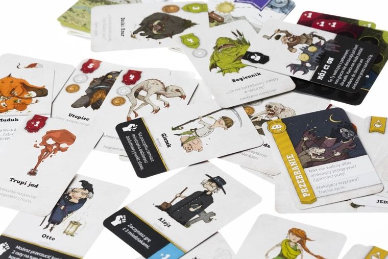 Muduko, Stwory z obory, gra imprezowa, karciana