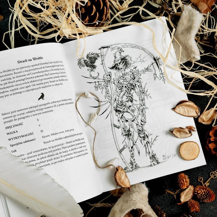 Muduko, Zły czarnoksiężnik z Oz, książkowa gra strategiczna