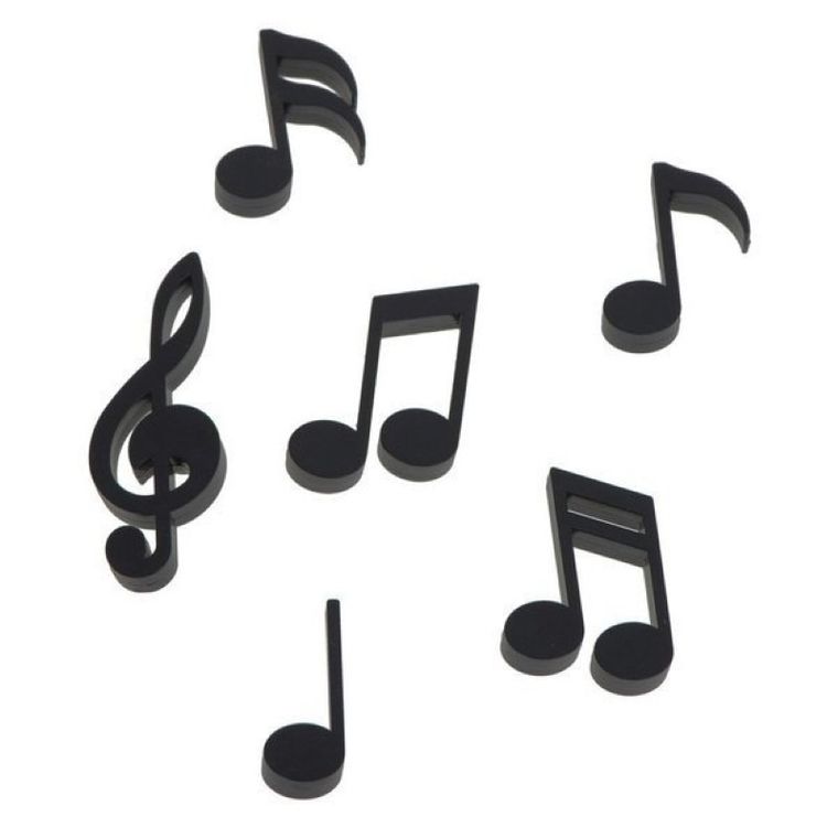 Muzyczne magnesy, nutki