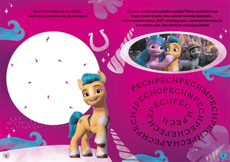 My little pony. Zabawy i zadania z naklejkami.