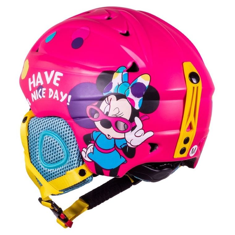 Myszka Minnie, kask narciarski