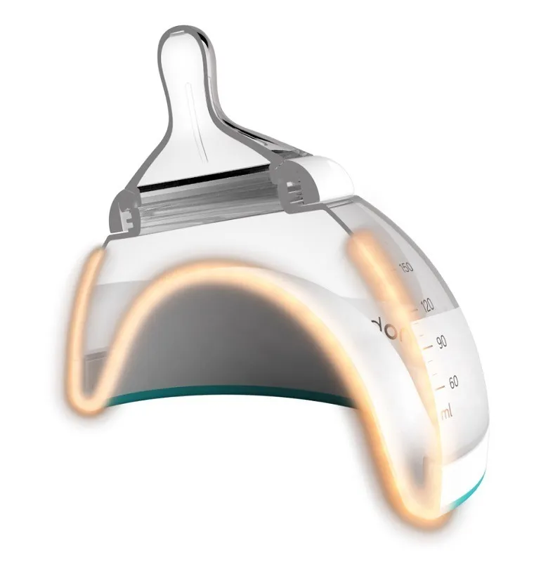 Nanobebe, butelka do karmienia i przechowywania pokarmu, 150 ml, turkusowa, 3 szt.