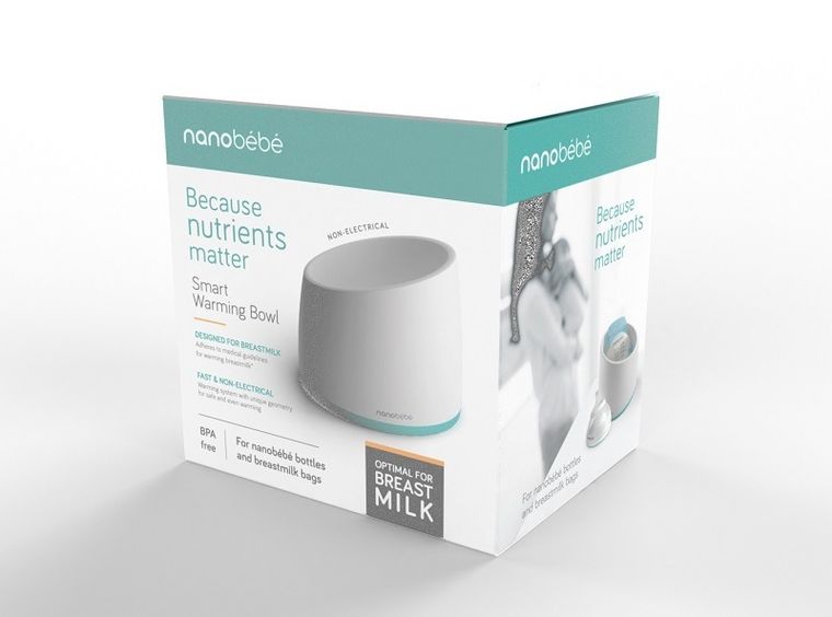 Nanobebe, pojemnik do podgrzewania butelek, torebek