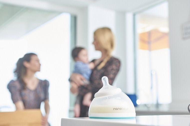 Nanobebe, smoczek silikonowy na butelkę o szybkim przepływie, 6m+, 2 szt.