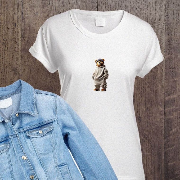 Naprasowanki, naplamki, 2 Misie, zestaw z deskorolką