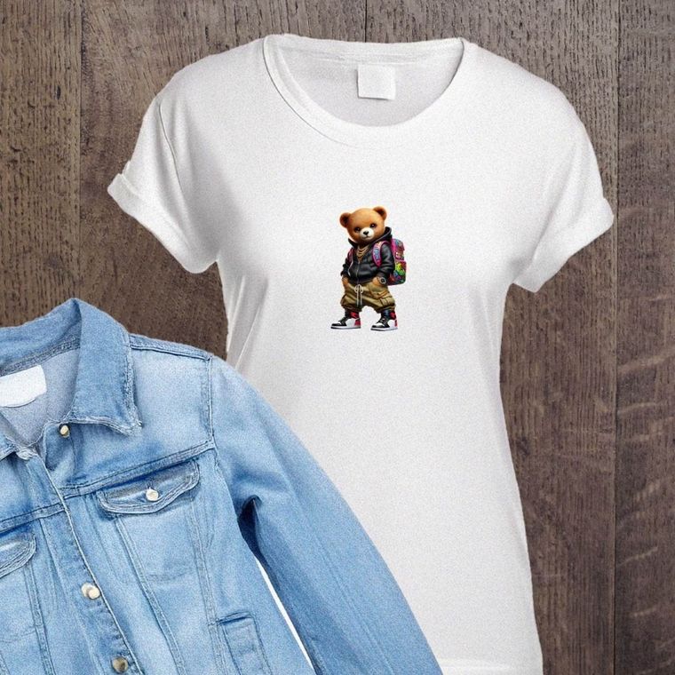 Naprasowanki, naplamki, 2 Misie, zestaw z plecakiem