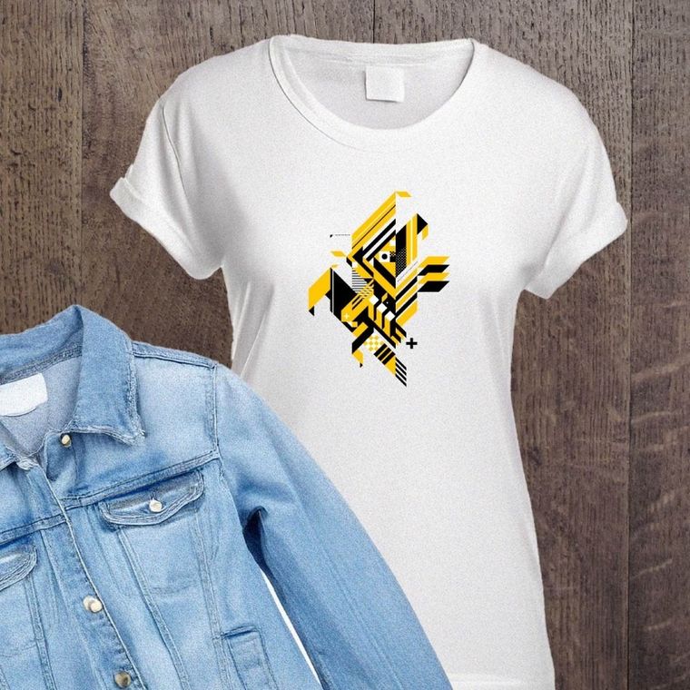 Naprasowanki, naplamki, abstrakcja +