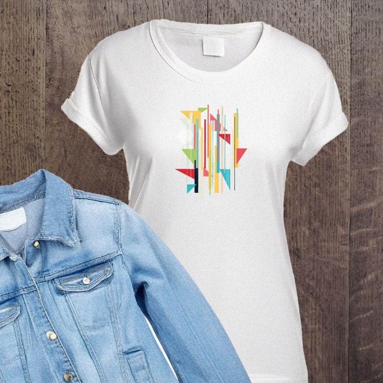 Naprasowanki, naplamki, abstrakcja