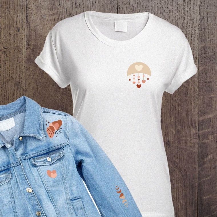 Naprasowanki, naplamki, Serca