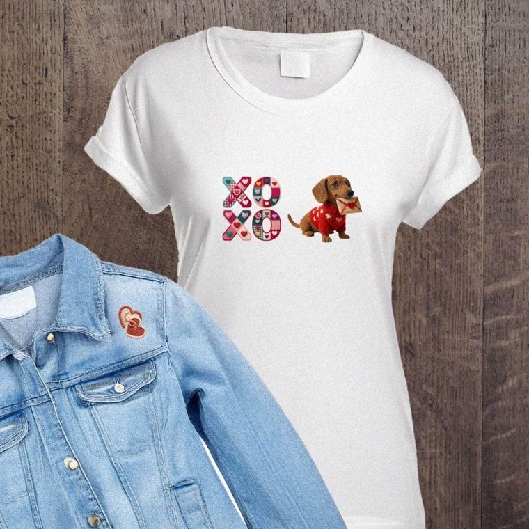 Naprasowanki, naplamki, XOXO, Jamnik