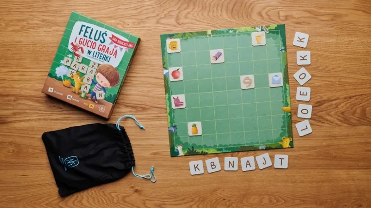 Nasza Księgarnia, Feluś i Gucio grają w literki, gra edukacyjna
