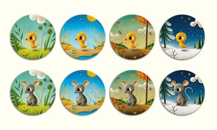 Nasza Księgarnia, Kurnik 2, Cztery pory roku, gra familijna