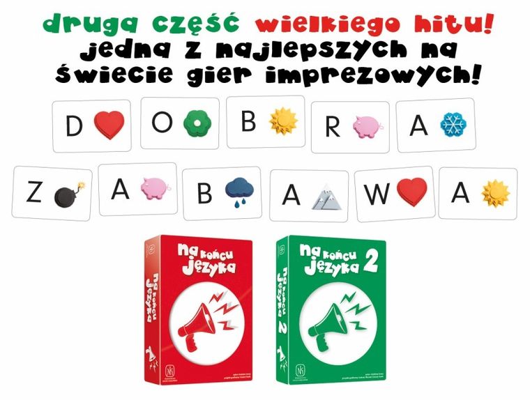 Nasza Księgarnia, Na końcu języka 2, gra towarzyska