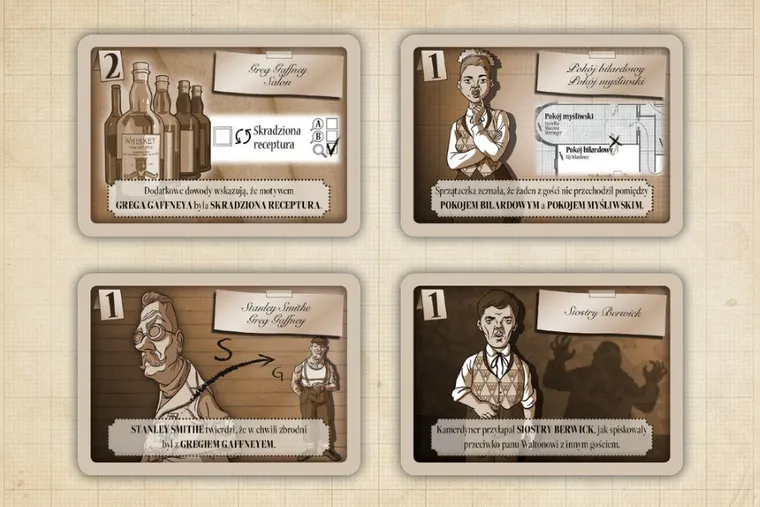 Nasza Księgarnia, Niepożądani goście, gra detektywistyczna