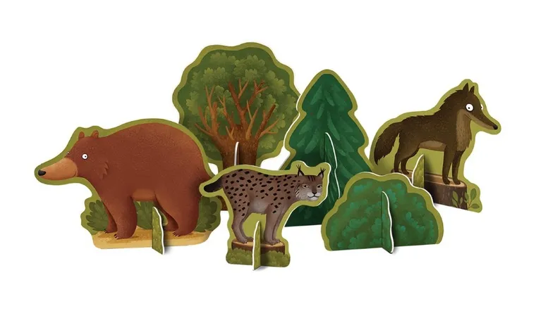 Nasza Księgarnia, Rok w lesie. Znajdź zwierzaka, gra edukacyjna