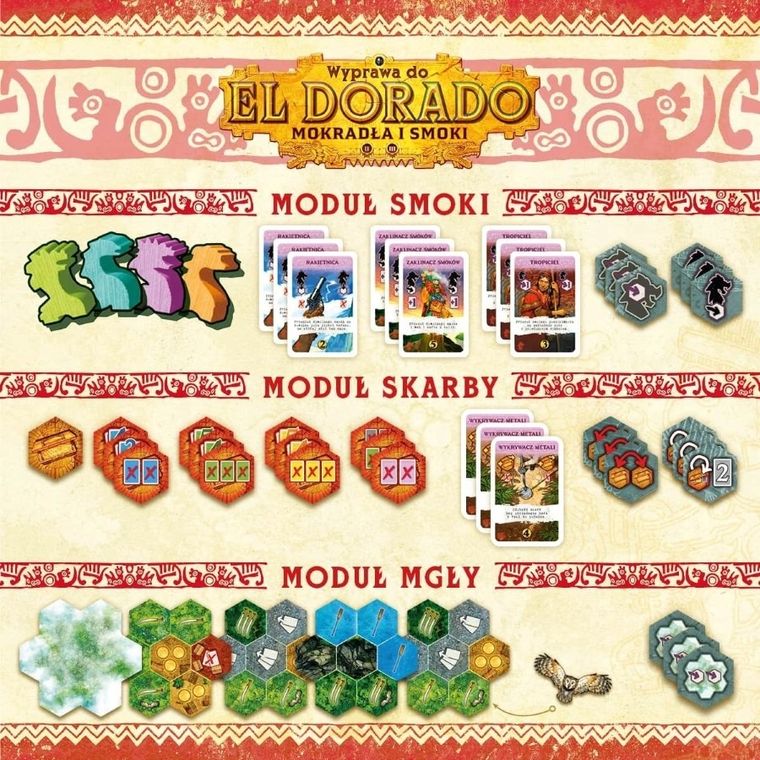 Nasza Księgarnia, Wyprawa do El Dorado: Mokradła i smoki, dodatek do gry