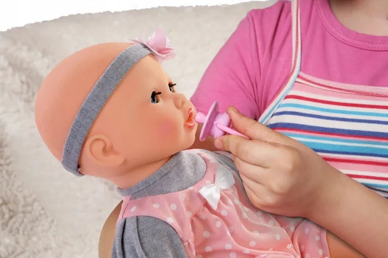 Natalia, lalka bobas ze smoczkiem, 41 cm