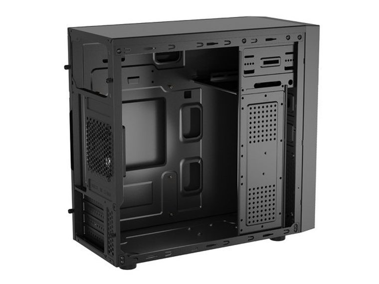 Natec, Helix, obudowa komputerowa, USB-C MATX Mini Tower, czarna