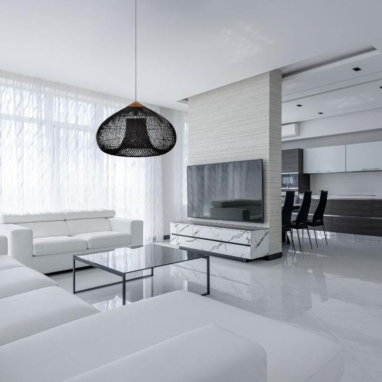 naturalna, lampa rattanowa, sufitowa wisząca, czarna, 40 cm