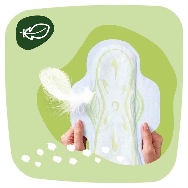 Naturella, Classic Maxi Camomile, podpaski ze skrzydełkami, 8 szt.