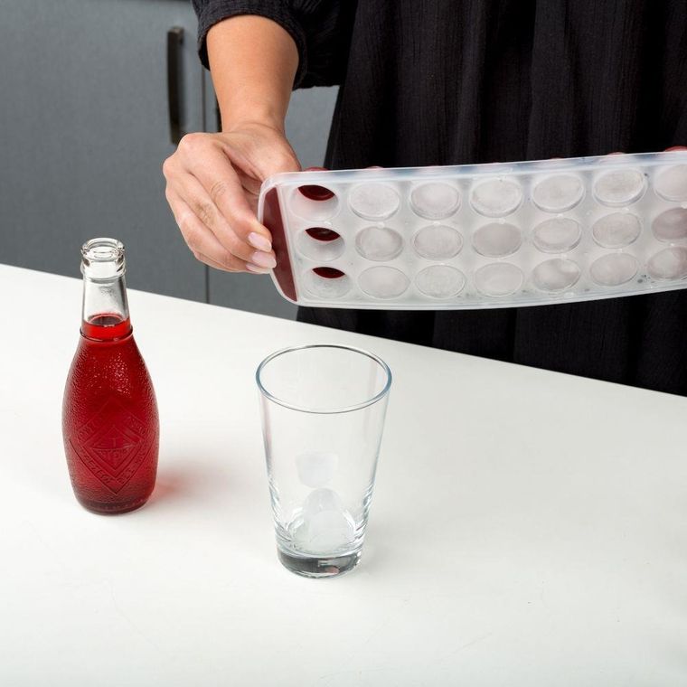 Nava, foremka do 21 kostek lodu, z silikonowym dnem