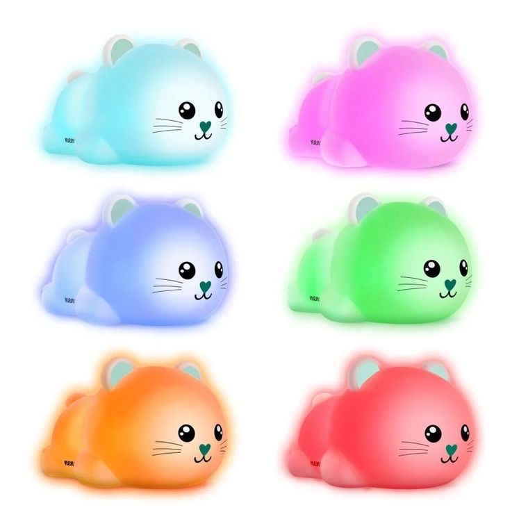 Neno, Kitty, silikonowa lampka nocna dla dzieci