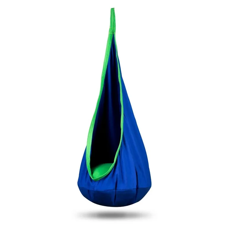 Neo-Sport, kokon, fotel wiszący, niebieski