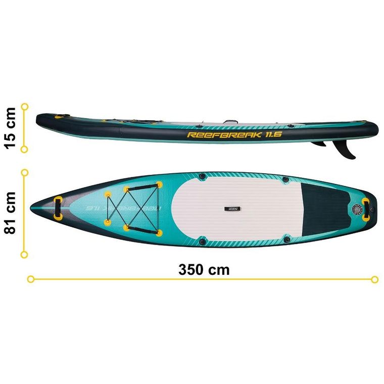 Neo-Sport, Reefbreak, deska SUP, 350-81-15 cm