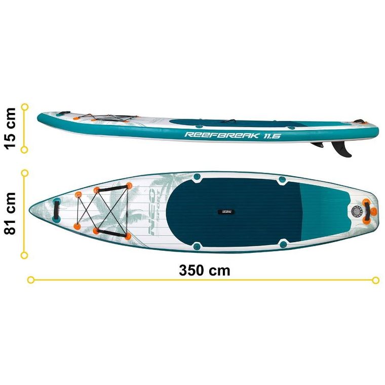 Neo-Sport, Reefbreak, deska SUP, 350-81-15 cm