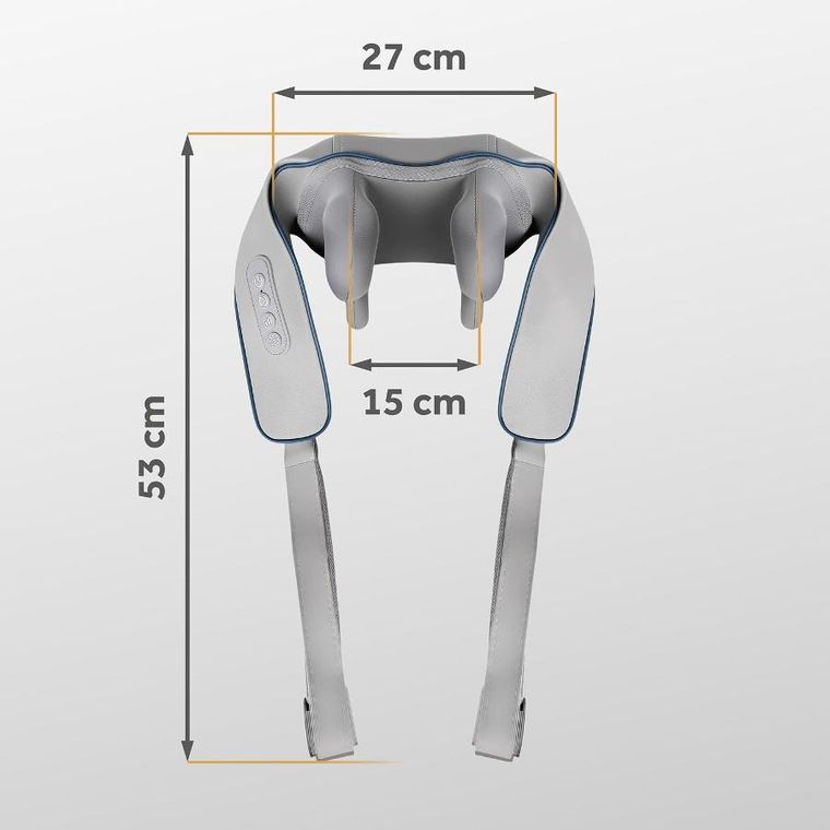 Neo-Sport, Shiatsu, masażer do szyi, karku, ogrzewany, 3 tryby, NS-505