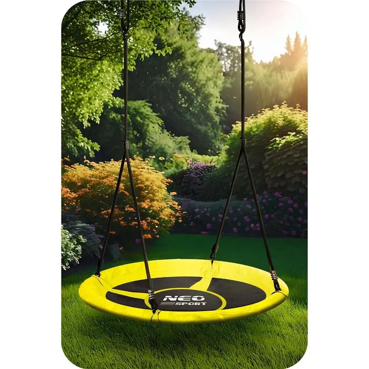 Neo-Sport, Swingo, huśtawka bocianie gniazdo, 100 cm