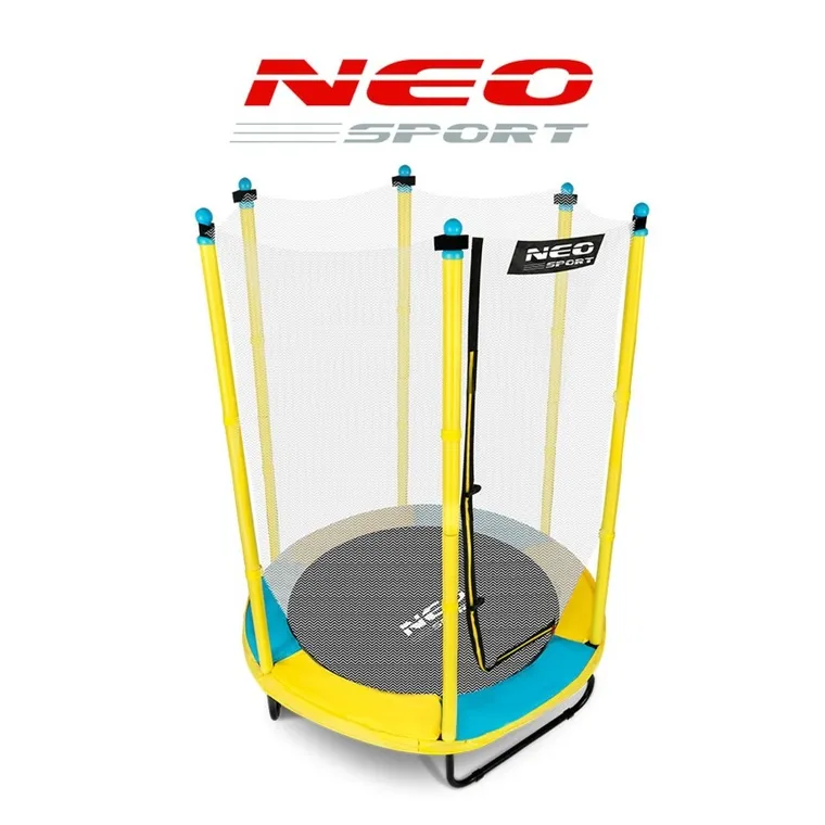 Neo-Sport, trampolina ogrodowa dla dzieci, 4,5ft/140 cm