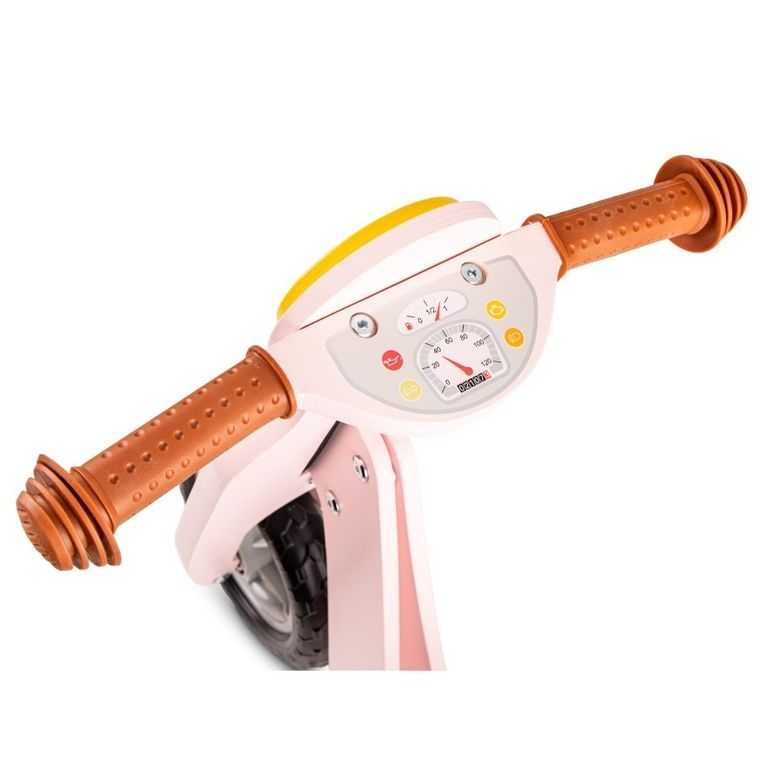 New Classic Toys, skuter drewniany, różowy