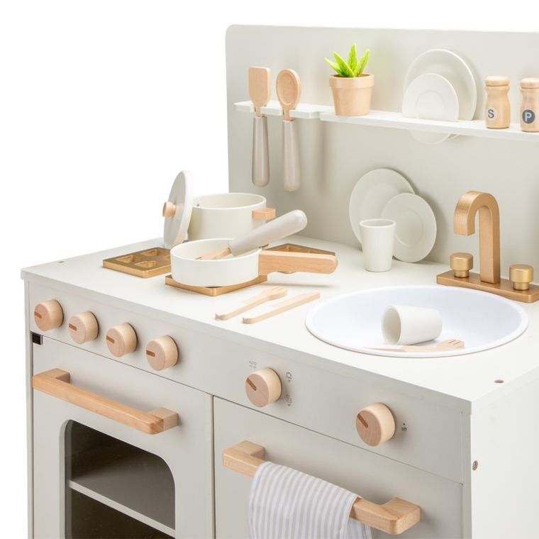 New Classic Toys, Woet, drewniana kuchnia ze zmywarką