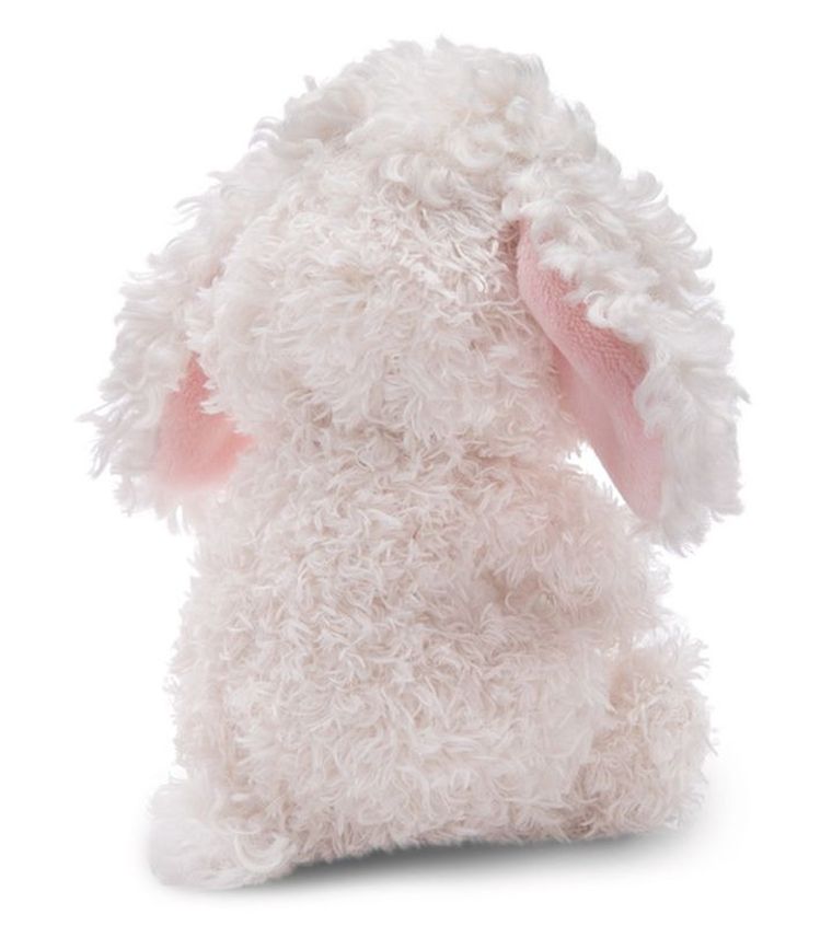 Nici, śpiący szczeniaczek, maskotka, różowy, 12 cm