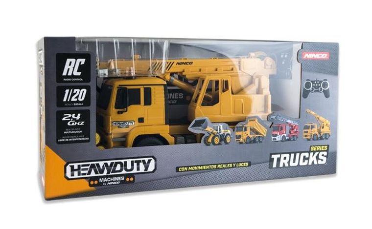 Ninco, Heavy Duty, dźwig zdalnie sterowany