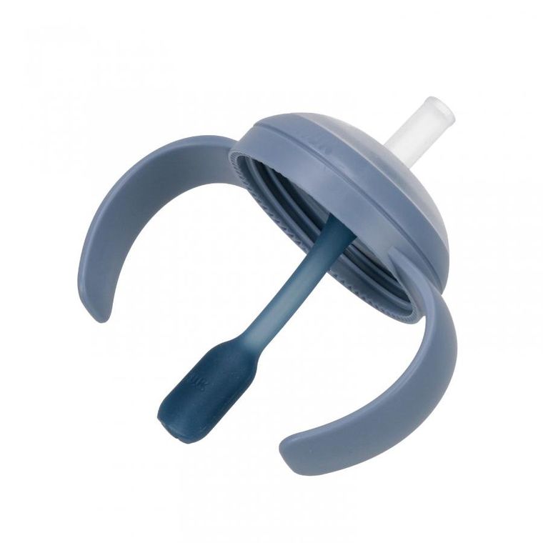 Nuk, butelka do nauki picia ze słomką, pingwinek, 150 ml