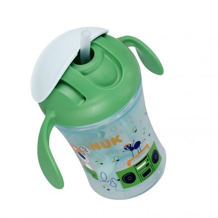 Nuk, Motion Cup, kubek, 8m+, zielony, 230 ml