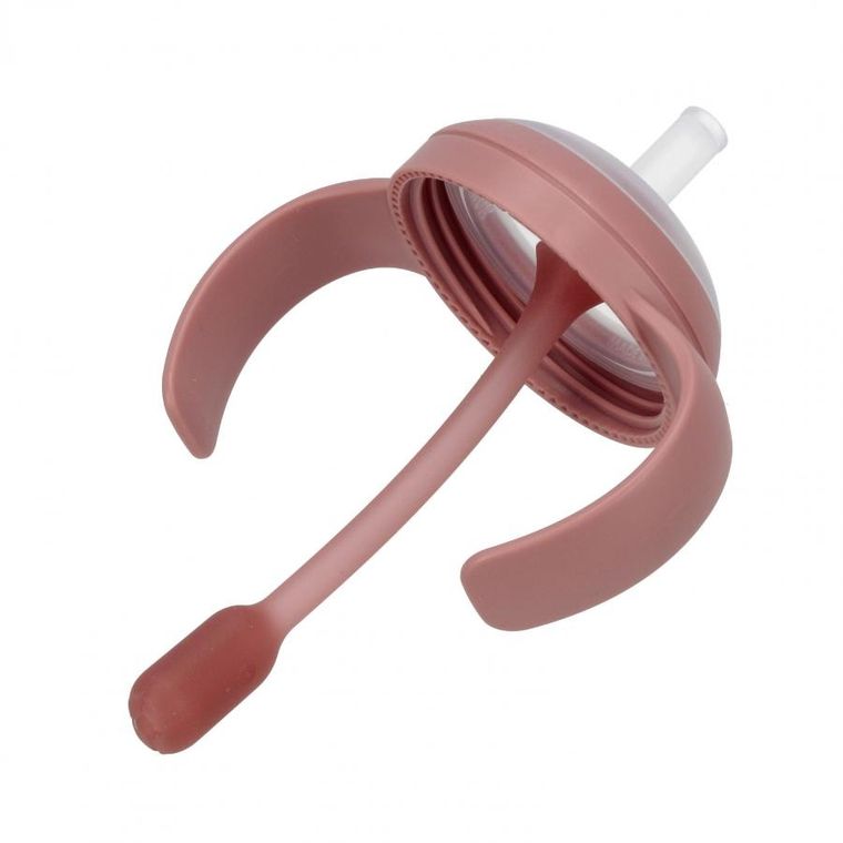 Nuk, Perfect Match, butelka do nauki picia ze słomką, miś, 260 ml